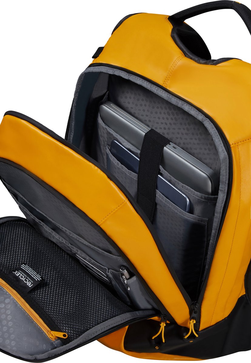 Samsonite Rugzak Met Laptopvak - Ecodiver Backpack 17.3 Inch - Yellow – foto 3