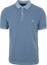 Marc O'Polo - Poloshirt Blauw - Modern-fit - Heren Poloshirt Maat M