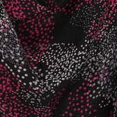 Sarlini Langwerpige Sjaal Drops Multi Fuchsia
