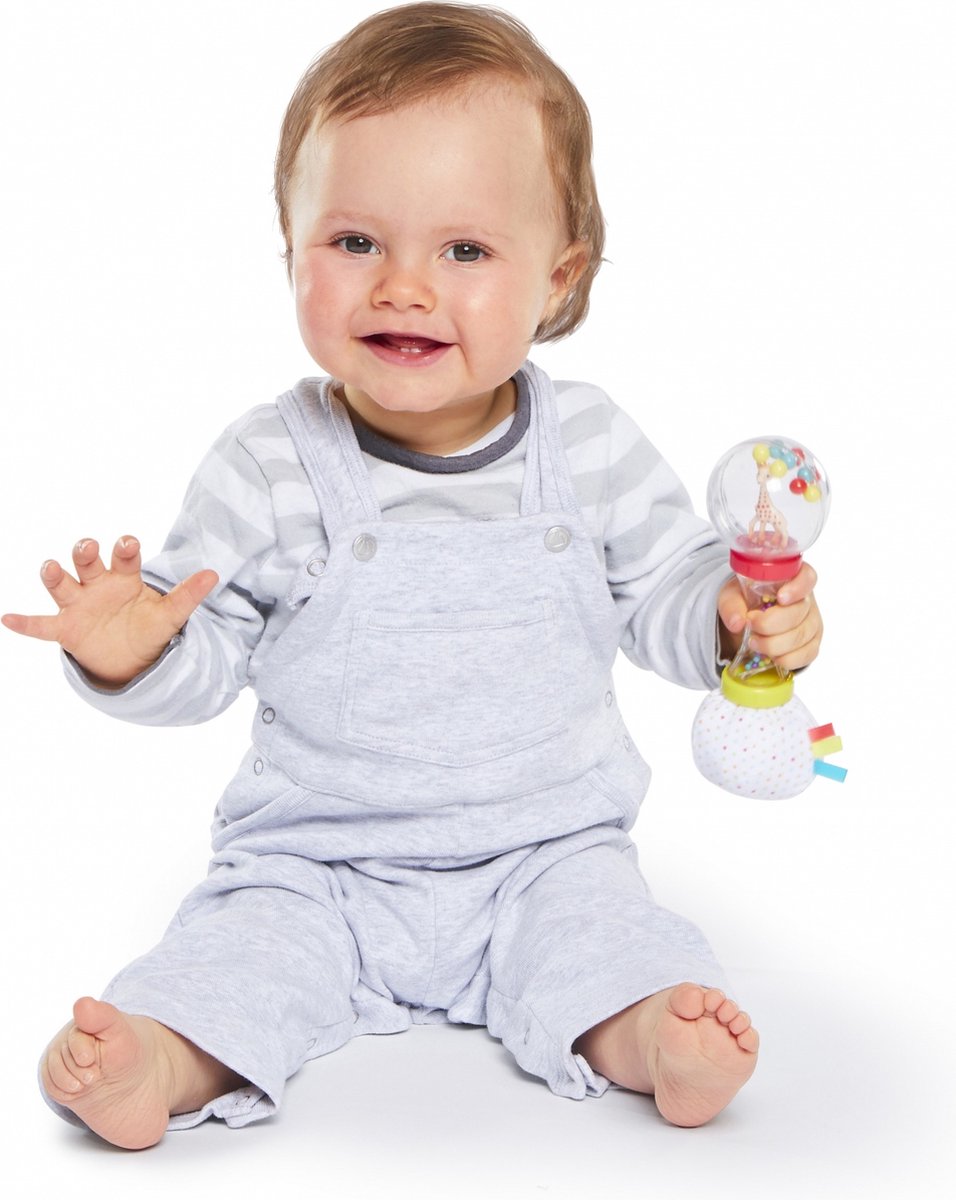 Sophie de giraf Zachte Maracas Rammelaar - Babyspeelgoed - Kraamcadeau - Babyshower cadeau - In witte geschenkdoos - Vanaf 3 maanden - 6x6x17 cm — afbeelding 7