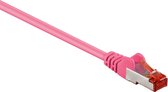 Goobay 111164 - Cat 6 UTP-kabel - RJ45 - 2 m - roze