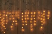Rideau - Glaçon fil lumineux Transparent - 360 lumières LED - Rideau lumineux de Éclairage de Noël pour intérieur et extérieur - Classic Chaud - 70x720 cm - Minuterie