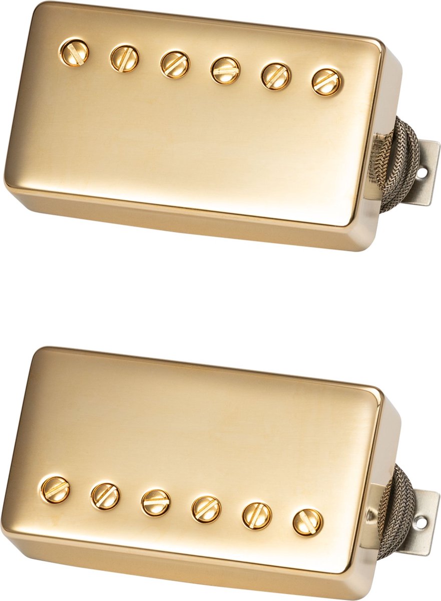 Gibson Custombucker Set True Historic Gold Cover - Humbucker pickup voor gitaren