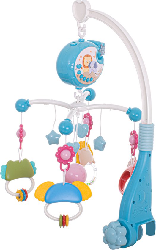 Lullaby ster boxmobiel blauw met 40 melodieën en 3 timer standen - Inclusief afstandsbediening - Met sterprojector van Moonie — afbeelding 3
