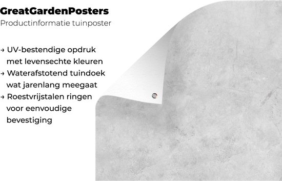 Muurdecoratie Marmer - Textuur - Grijs - Marmerlook - 180x120 cm - Tuinposter - Tuindoek - Buitenposter