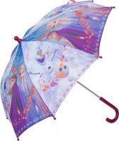 paraplu Frozen II meisjes 65 x 55 cm roze/blauw
