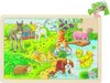Afbeelding van het spelletje Puzzel: Kleine Jonge Dieren 24-Delig