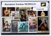Bartolome E. Murillo – Luxe postzegel pakket (A6 formaat) : collectie van verschillende postzegels van Bartolome E. Murillo – kan als ansichtkaart in een A6 envelop - authentiek ca