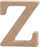 letter z MDF 8 cm