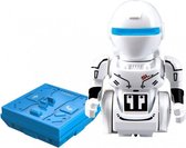 RC robot Mini Droid One 6 x 7 cm wit/blauw 2-delig