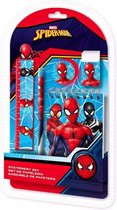 schrijfset Spiderman 13,8 x 25 cm 5-delig