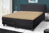 Hotel Home Collection - Topper Hoeslaken - 90x200/210/220+20 cm - Sable
