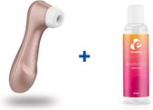 Satisfyer Pro 2 Next Generation - Luchtdruk Vibrator + EasyGlide Verwarmende Glijmiddel - 150ml