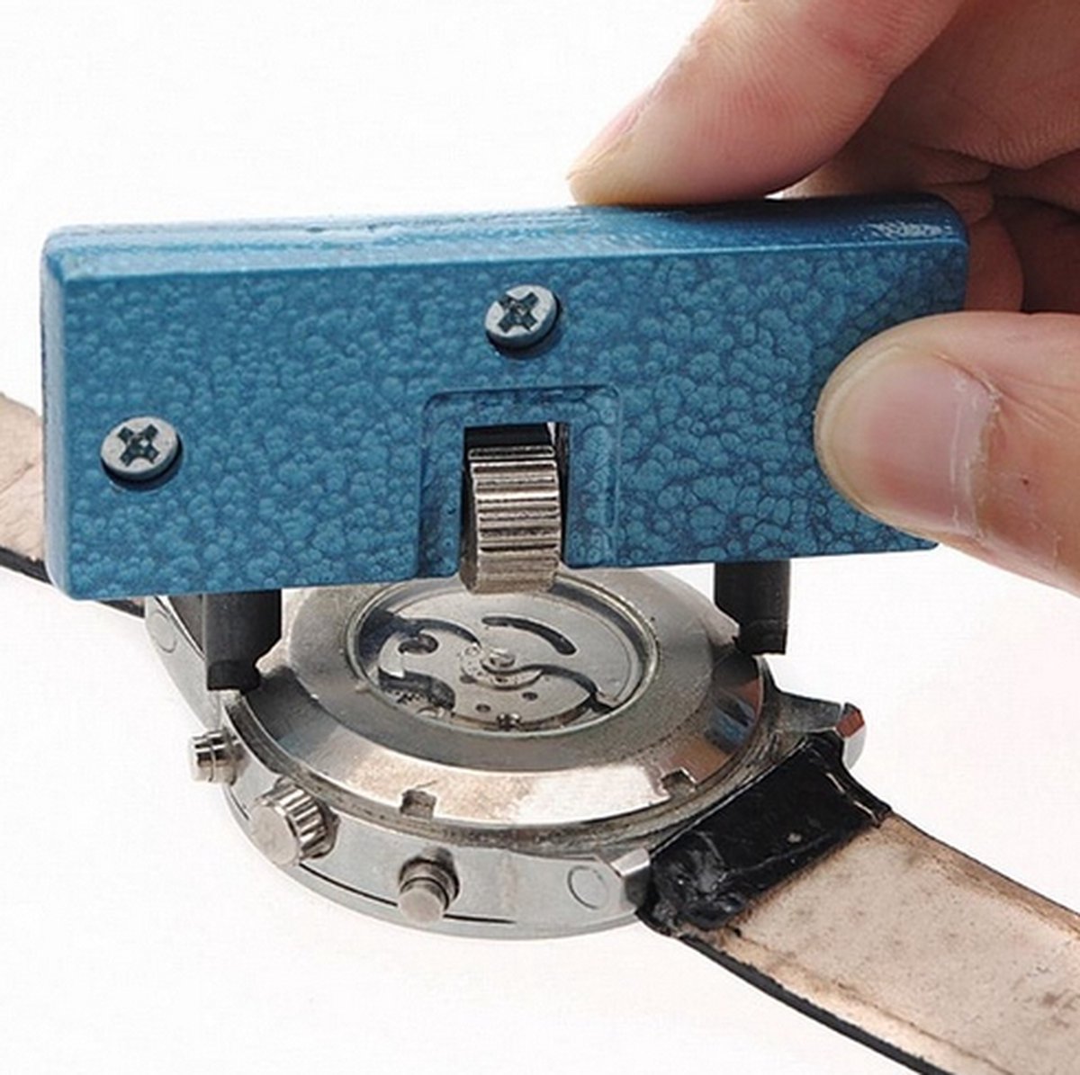 Verstelbare horloge opener om zelf de batterij te vervangen 8mm tot 52mm /  HaverCo | bol.com