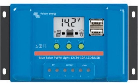 Victron BlueSolar PWM-LCD&USB 48V-20A - Victron Energy