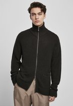 Urban Classics Sweater/trui met rits -S- Double zip Zwart