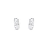 Favs Dames Hoops 925 sterling zilveren Zirkonia One Size 87524141