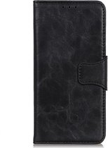 Shop4 - Oppo A93 5G Hoesje - Wallet Case met Pasjeshouder Cabello Zwart