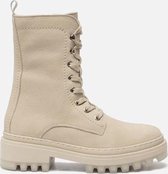 Tamaris Veterboots beige - Maat 40