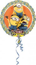 folieballon Despicable Me 71 cm geel