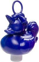 badeend Eenhoorn junior 15 cm donkerblauw