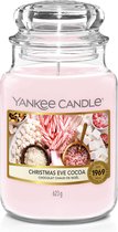 Yankee Candle Large Jar Geurkaars - Christmas Eve Cocoa