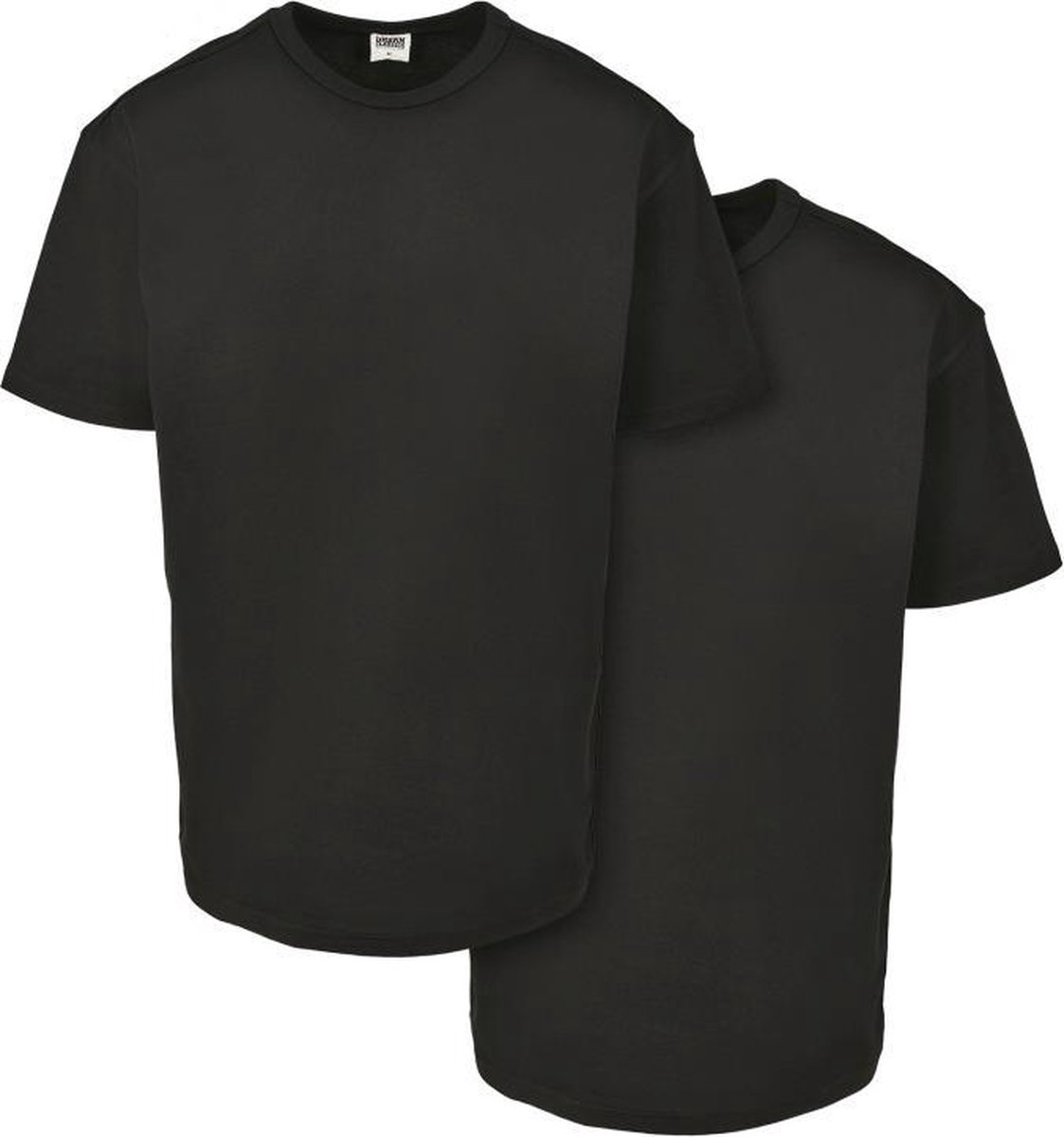 Urban Classics Organic Basic Heren Tshirt L Zwart