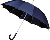 paraplu automatisch 110 cm donkerblauw