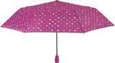 mini-paraplu Stippen 99 cm polyester roze