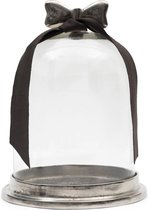 Riviera Maison Stolp Glas - Classic Bow Cloche M - Transparant tweedehands  Nederland