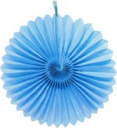 decoratiebloemen 25 cm blauw 2 stuks