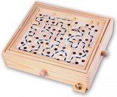 houten labyrinth 35,5 x 30 cm blank