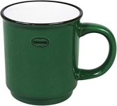 mok stabelbaar 180 ml keramiek dennengroen