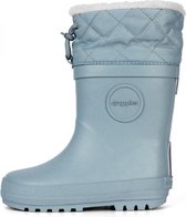 Druppies Regenlaarzen Gevoerd - Winter Boot - Lichtblauw - Maat 24