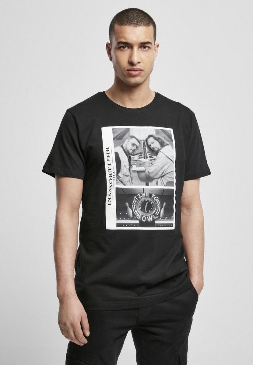 Urban Classics Heren Tshirt -M- The Big Lebowski Zwart
