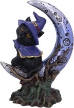 Nemesis Now - Sooky - Witches Familiar Black Cat and Crescent Moon Figure 11.5cm