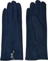 Juleeze Handschoenen Winter 8x24 cm Blauw 100% Polyester Handschoenen Dames