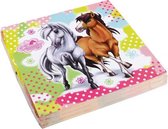servetten paarden 33 x 33 cm papier 20 stuks