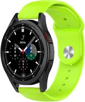 Strap-it Samsung Galaxy Watch 4 Classic 42mm sport band - lichtgroen