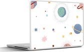Laptop sticker - 14 inch - Kinderkamer - Sterren - Ruimte - 32x5x23x5cm - Laptopstickers - Laptop skin - Cover