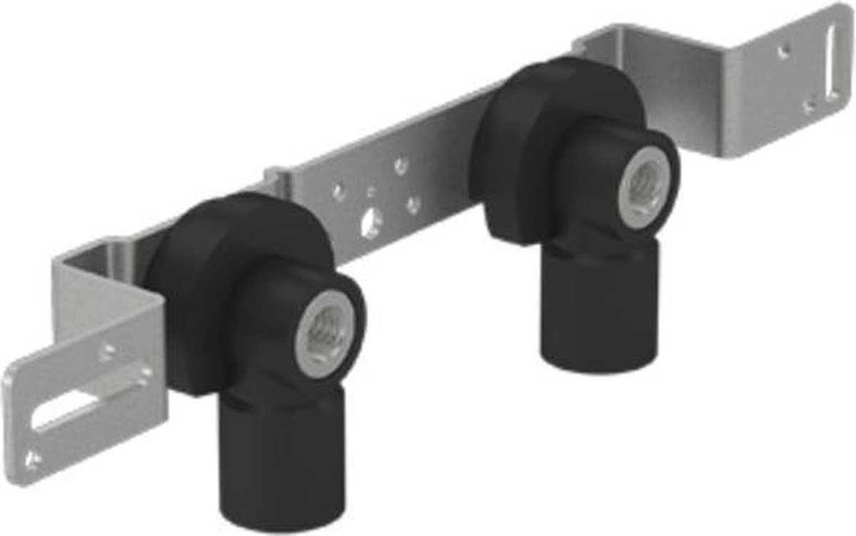 Uponor S-Press Smart Aqua muurplaatbeugel - met isolatie 1/2 binnendraad x 16 mm pers