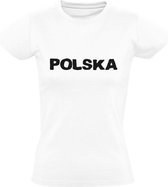 Polska Dames t-shirt |  Polen | Wit