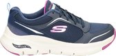 Skechers Arch Fit Gentle Stride Dames Sneakers - Navy/Purple - Maat 37