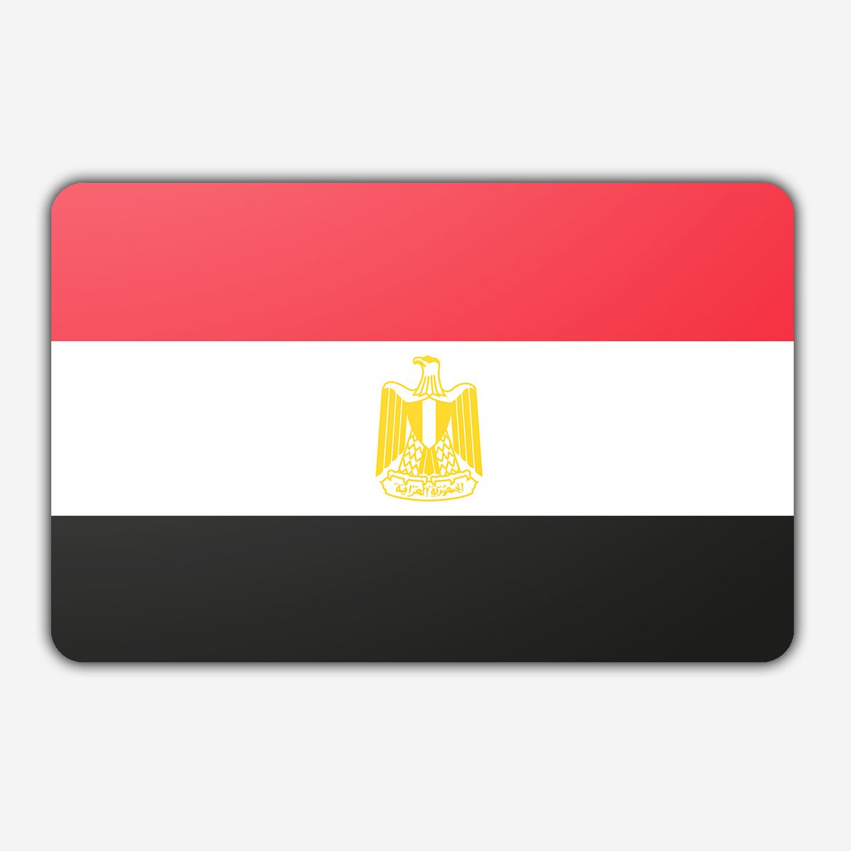 Vlag Egypte - 70x100cm - Polyester