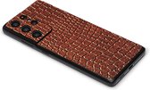 ScreenSafe Skin Galaxy S21 Ultra Brown Caramel Snake