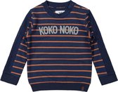 Koko Noko Sweater jongen blauw maat 104