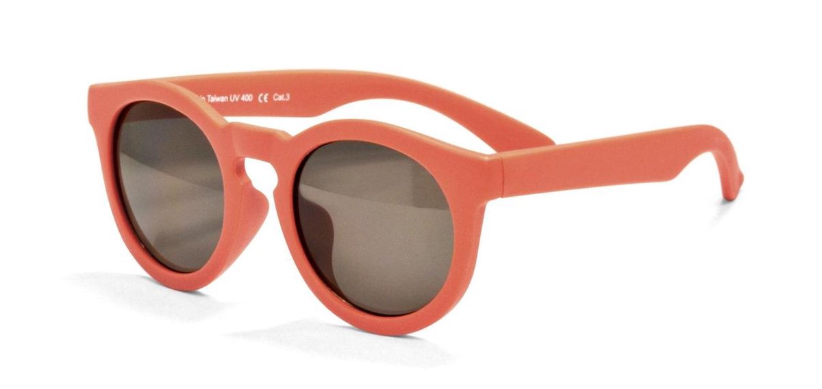 Real Shades - UV-zonnebril voor kinderen - Chill - Canyon Rood - maat Onesize (4-6yrs)