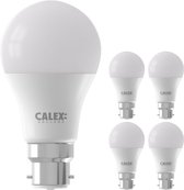 Voordeelpak 5x Calex Smart Standaard LED Lamp B22 9W 806lm 2200-4000K | Tuya Wifi - Afstembaar Wit