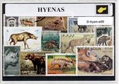 Hyena's – Luxe postzegel pakket (A6 formaat) - collectie van verschillende postzegels van hyena's – kan als ansichtkaart in een A6 envelop. Authentiek cadeau - kado - kaart - Hyaen