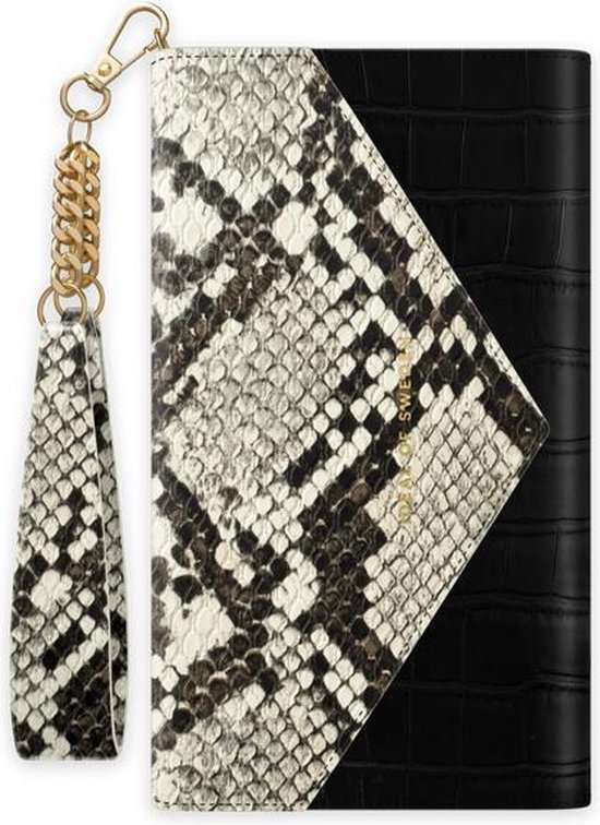 iDeal of Sweden Envelope Clutch voor iPhone 11 Pro/XS/X Midnight Python ...